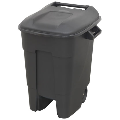 Sealey BM100 Refuse/Wheelie Bin 100L - Black Sealey
