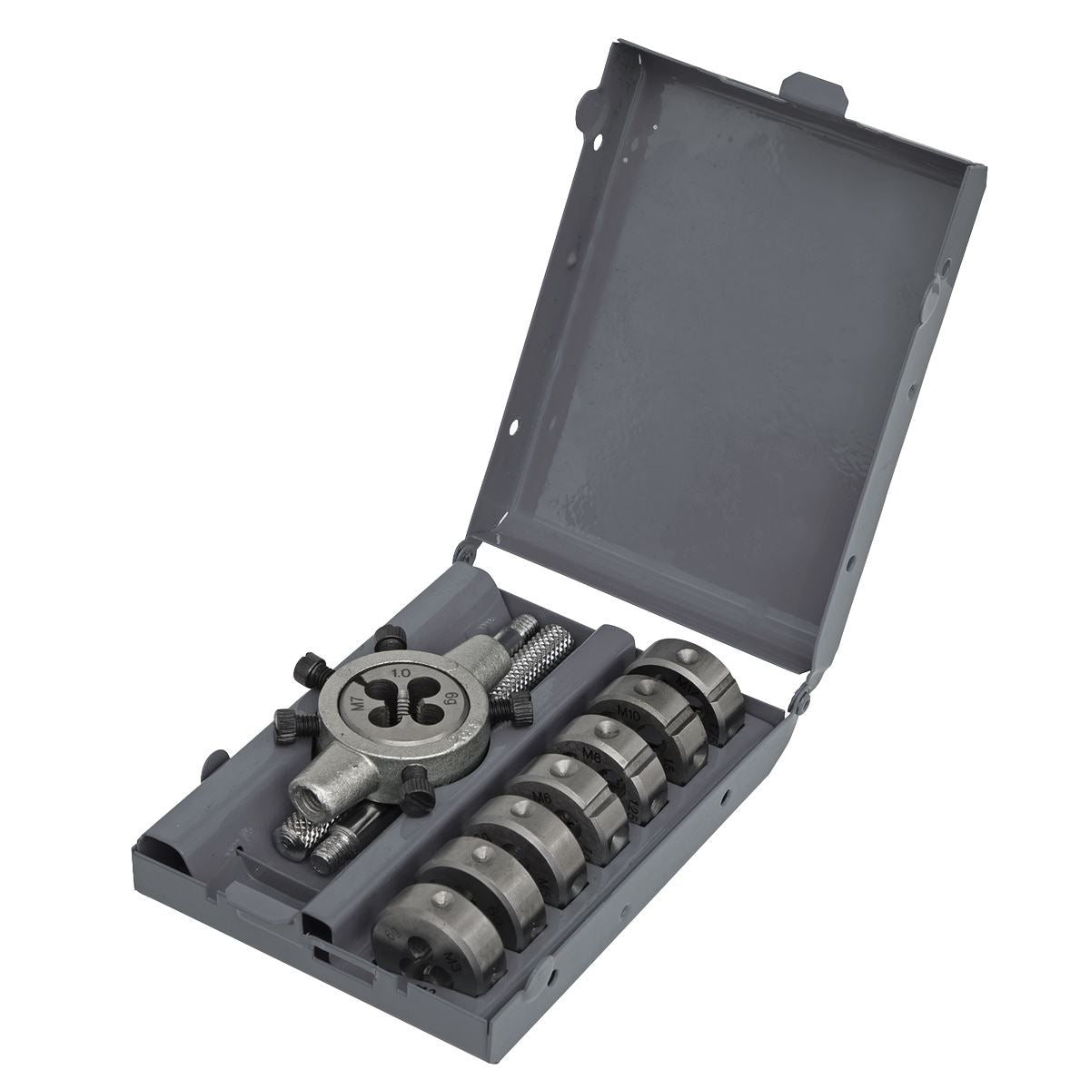 Sealey AK3009 Split Die Set 9pc Metric Sealey