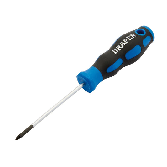 Draper 48925 Soft Grip PZ TYPE Screwdriver No.0 x 75mm Draper