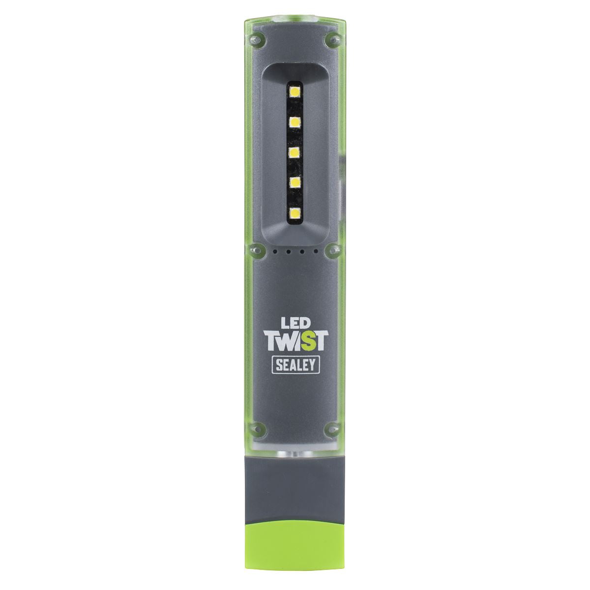 Sealey LED201G LED Twist Rechargeable Inspection Light 1W & 1W SMD Sealey
