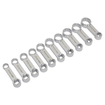 Sealey AK59895 Torque Adaptor Spanner Set 10pc 3/8"Sq Drive - Metric Sealey