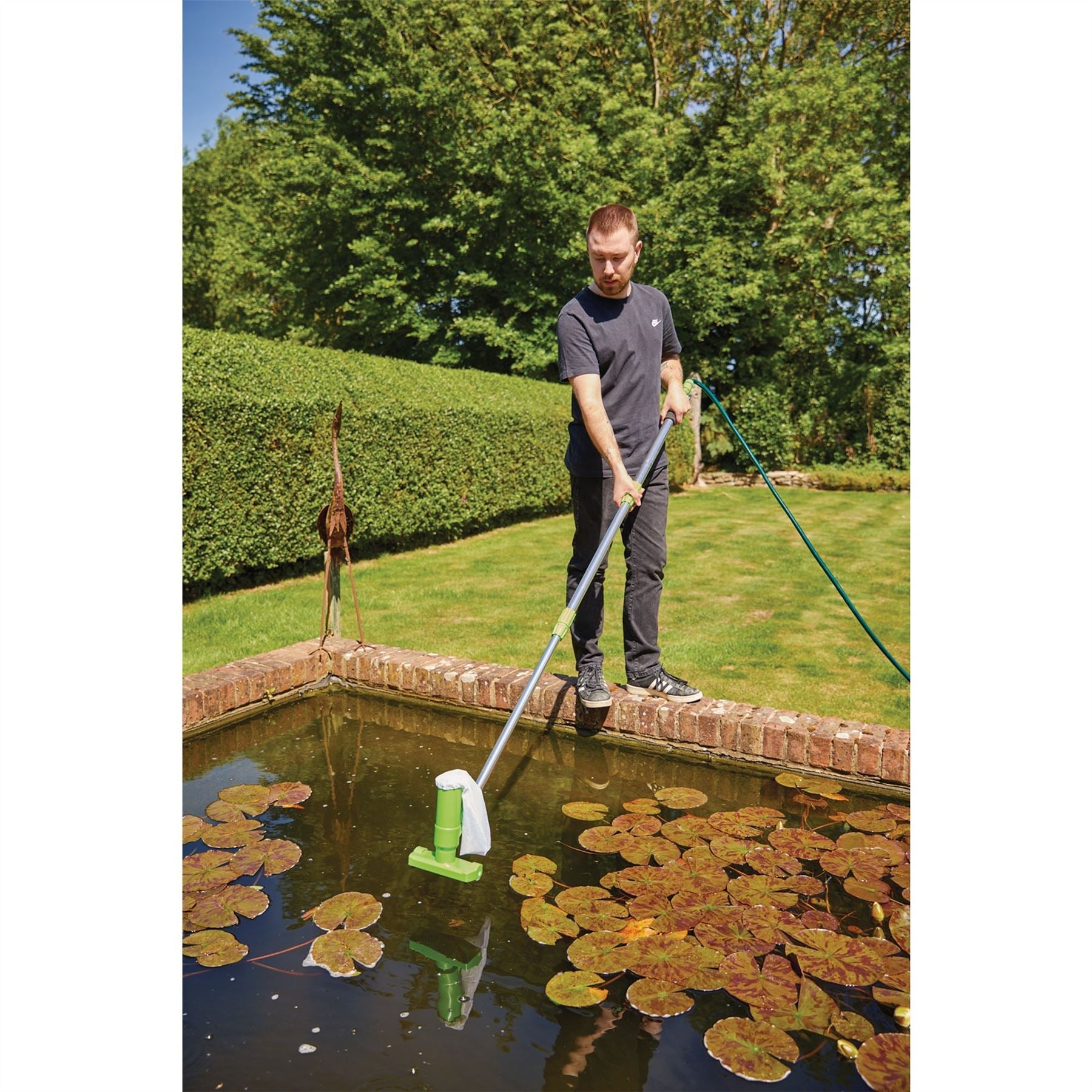 Draper 10000 Pond and Pool Vacuum Cleaning Kit 4 Piece Draper