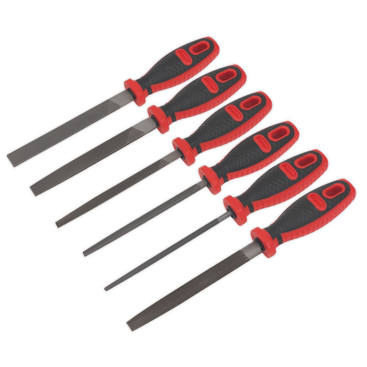 Sealey AK580 Engineer's File Set 6pc 150mm Sealey