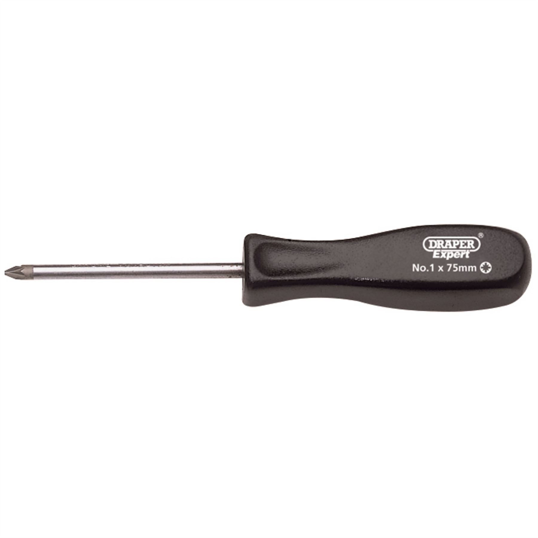 Draper 19535 PZ Type Mechanics Screwdriver No.1 x 75mm Draper