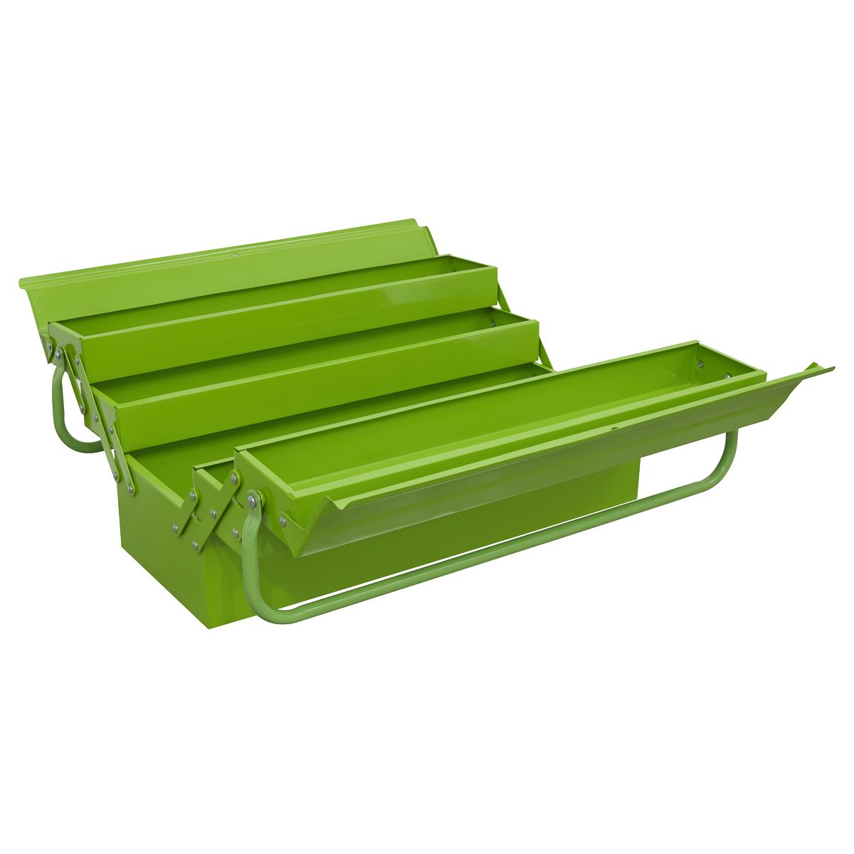 Sealey AP521HV Cantilever Toolbox 4 Tray 530mm Green Sealey