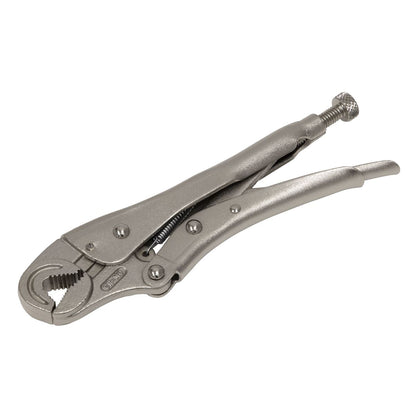 Sealey AK6871 Locking Pliers Round Jaws 195mm 0-35mm Capacity Sealey