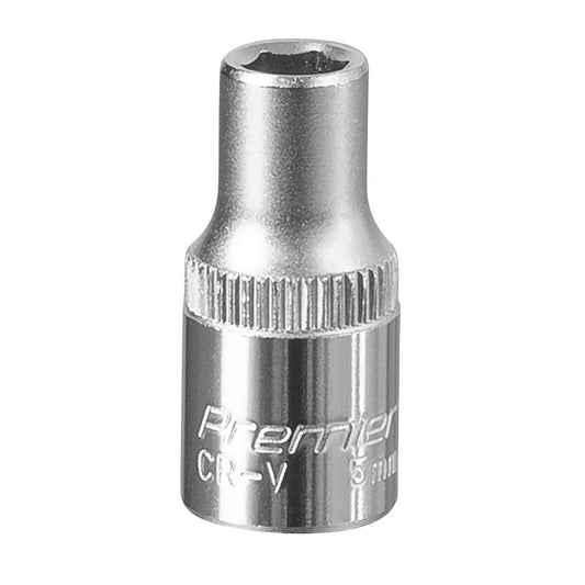 Sealey S1405 WallDrive® Socket 5mm 1/4"Sq Drive Sealey