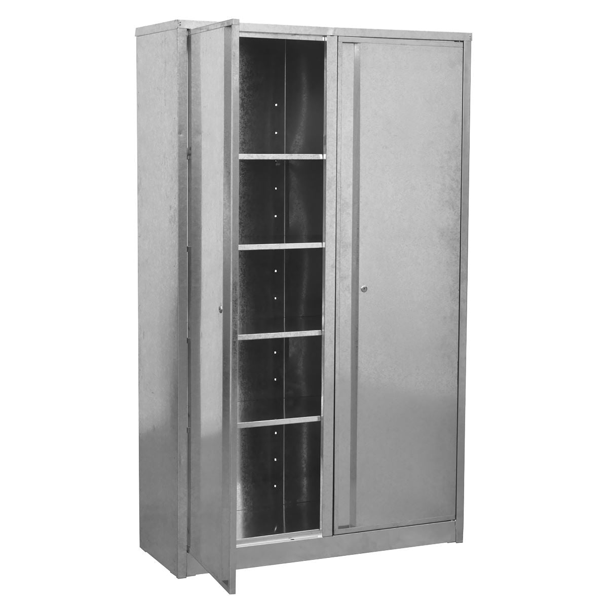 Sealey GSC110385 Galvanized Steel Floor Cabinet 4-Shelf Extra-Wide Sealey
