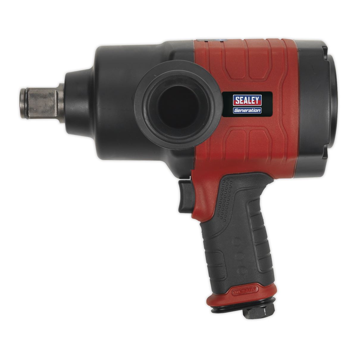 Sealey GSA6005 Air Impact Wrench 1"Sq Drive - Twin Hammer Sealey