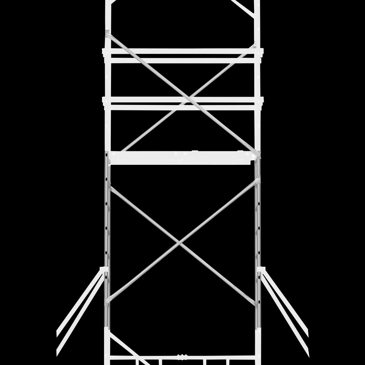 Sealey SSCL4 Platform Scaffold Tower Extension Pack 4 EN 1004-1 Sealey