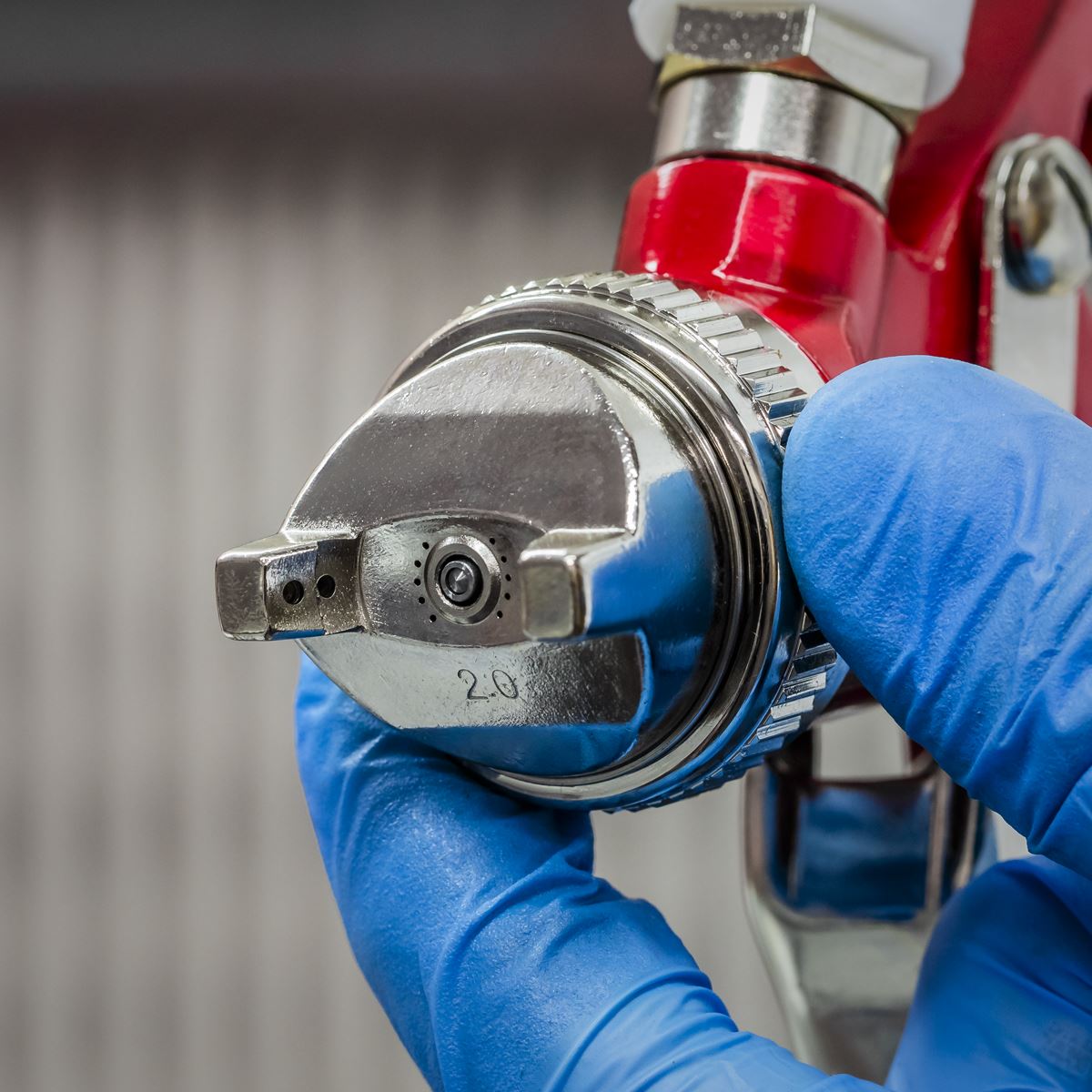 Sealey HVLP742 HVLP Gravity Feed Spray Gun - 2mm Set-Up Sealey