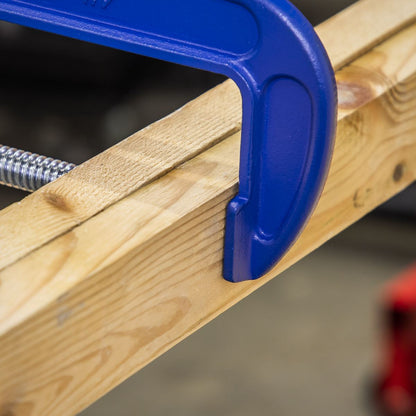 Sealey AK6003SET G-Clamp Set 75mm & 100mm - 4pc Sealey