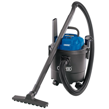 Draper 90107 230V Wet & Dry Vacuum Cleaner 15L 1250W Draper
