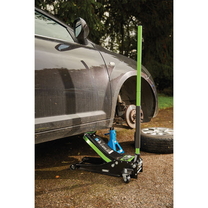 Draper 28485 Trolley Jack 3 Tonne Green Draper