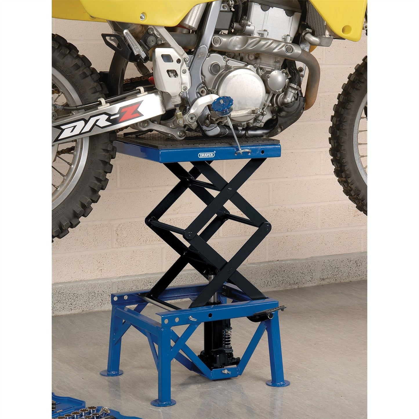 Draper 70212 Hydraulic Motorcycle Scissor Lift 135kg Draper