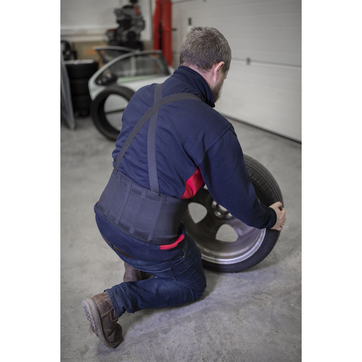 Sealey 9707L Back Support Belt Large - 965-1120mm Sealey