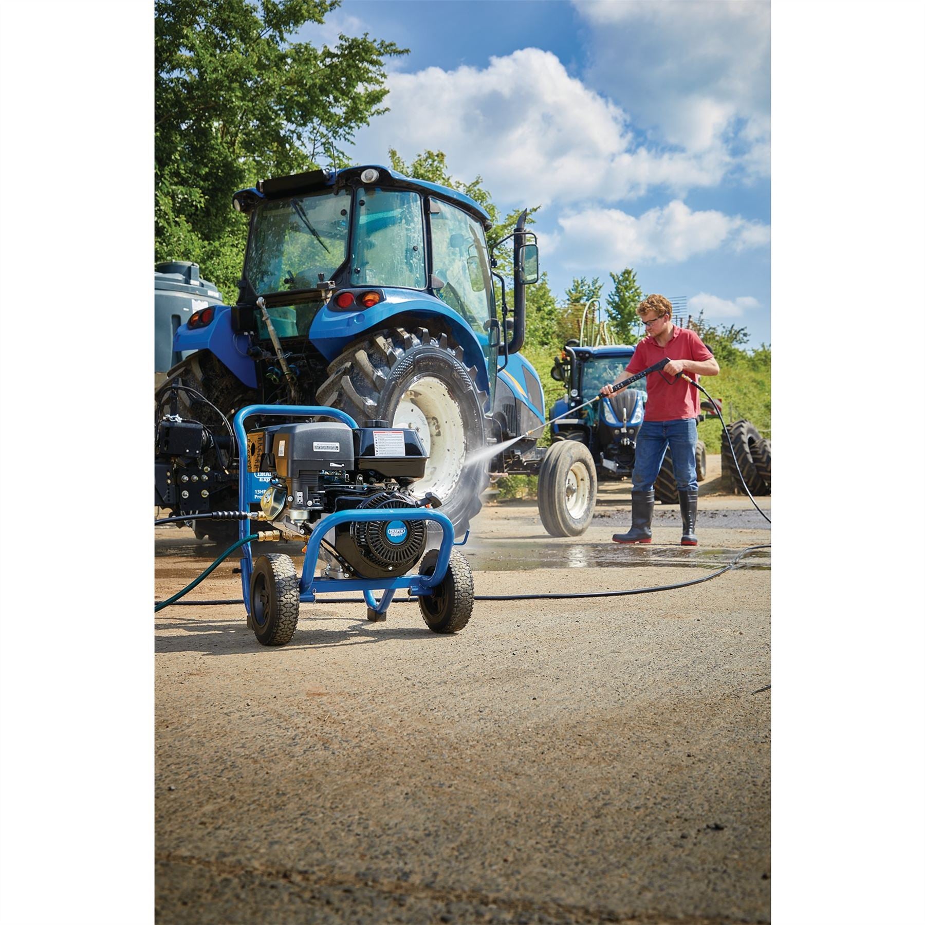 Draper 83819 Expert Petrol Pressure Washer 13Hp Draper