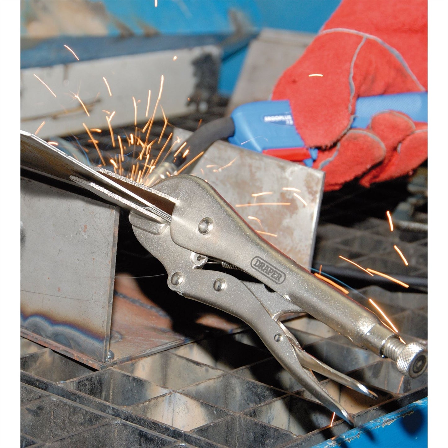 Draper 14027 Self Grip Sheet Metal Clamp 240mm Draper