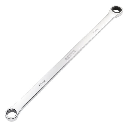 Draper 27774 HI-TORQ® Metric Extra-Long Double Ring Ratchet Spanner 17mm Draper