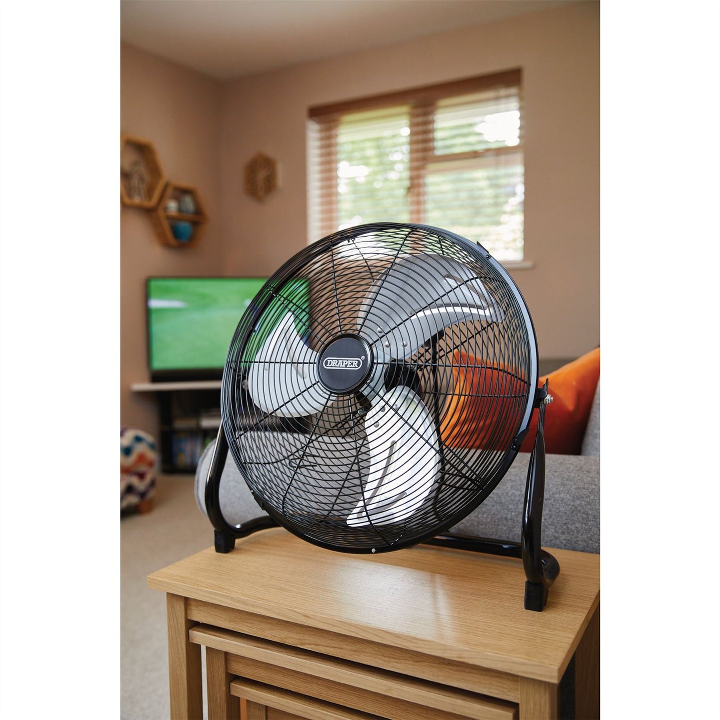 Draper 70432 230V Floor Fan 16"/400mm 100W Draper