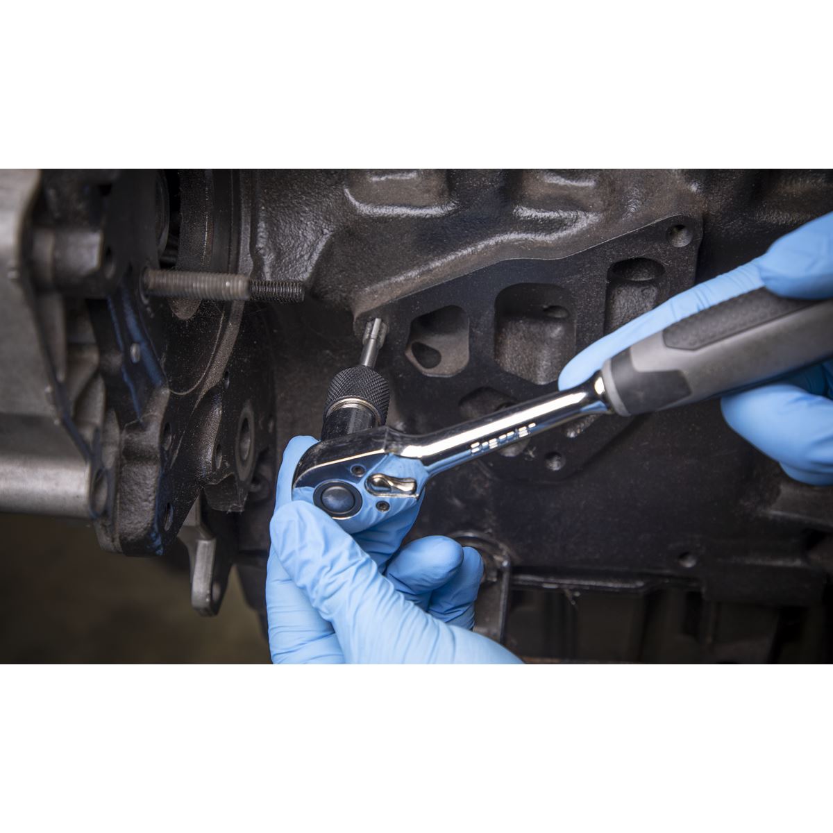 Sealey AK872 Adjustable Tap Socket Set 2pc Sealey