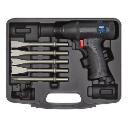 Sealey SA613 Air Hammer Kit Composite Premier - Medium Stroke Sealey