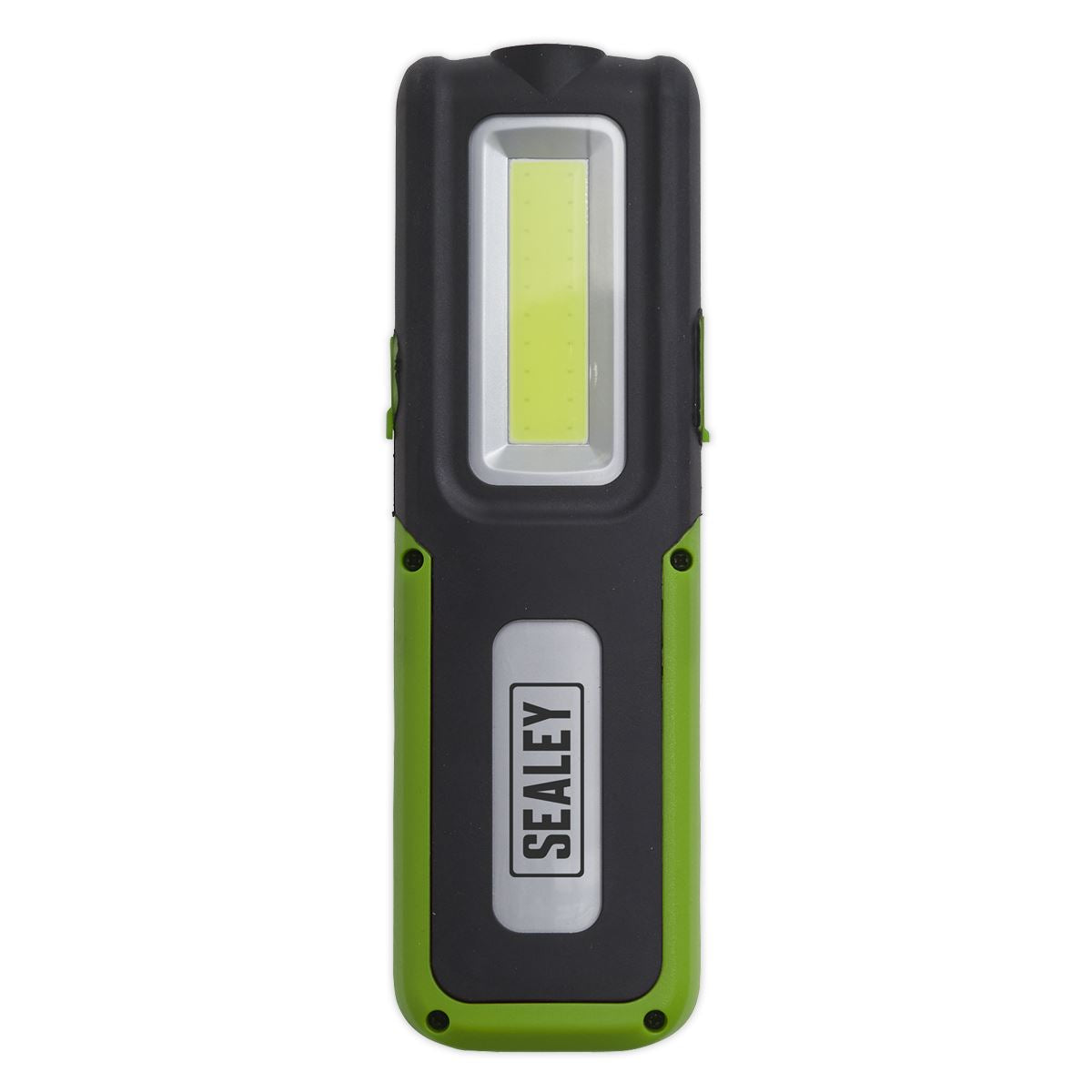 Sealey LED318G Rechargeable Inspection Light 5W COB & 3W SMD LED with Power Bank - Green Sealey