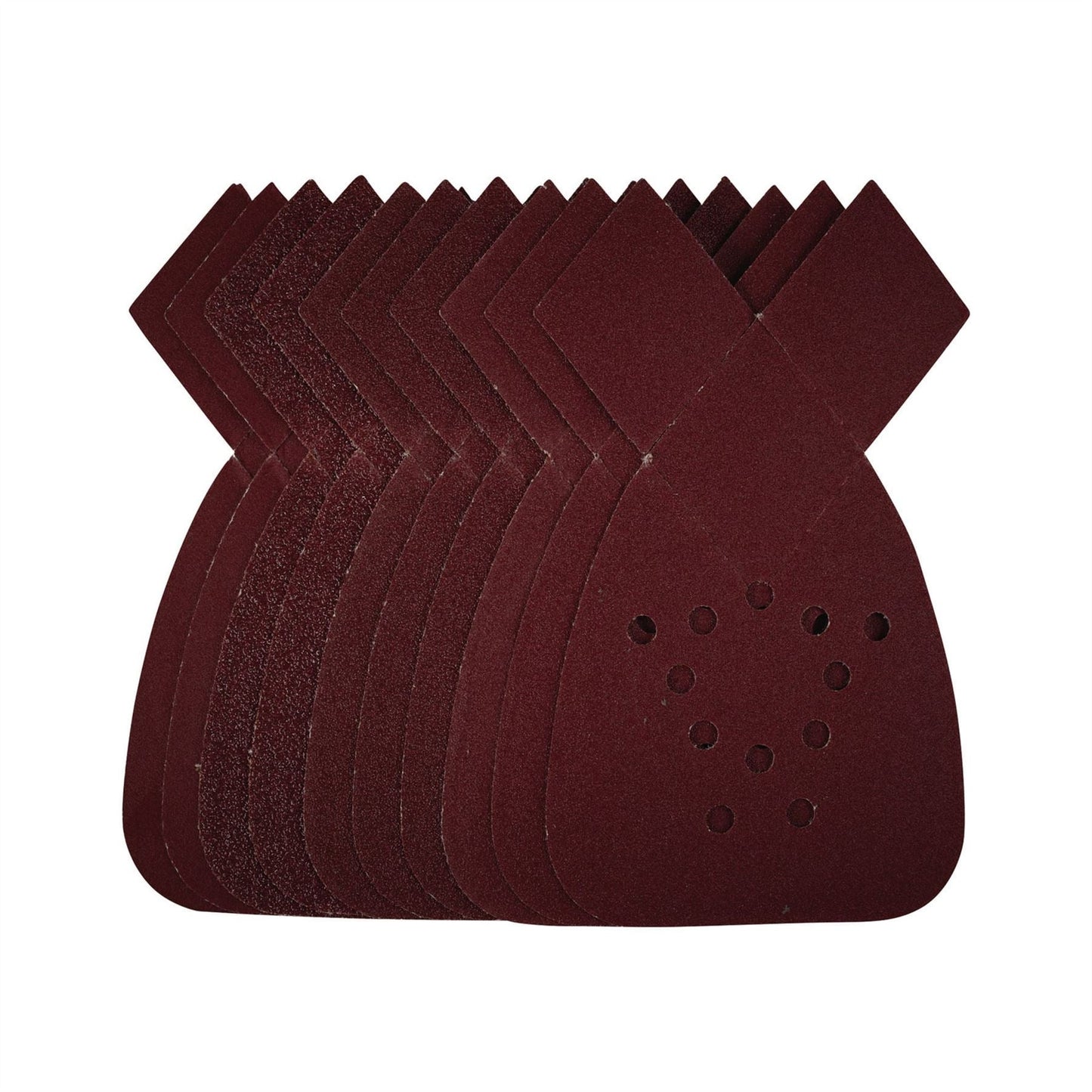 Draper 44081 Detail Sanding Sheets with Hook and Loop 140mm Assorted Grit SSD4 Pack of 10 Draper