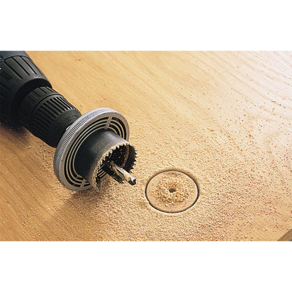 Draper 18053 Carbon Steel Holesaw Kit for Wood and Plastics 32 - 64mm 7 Piece Draper