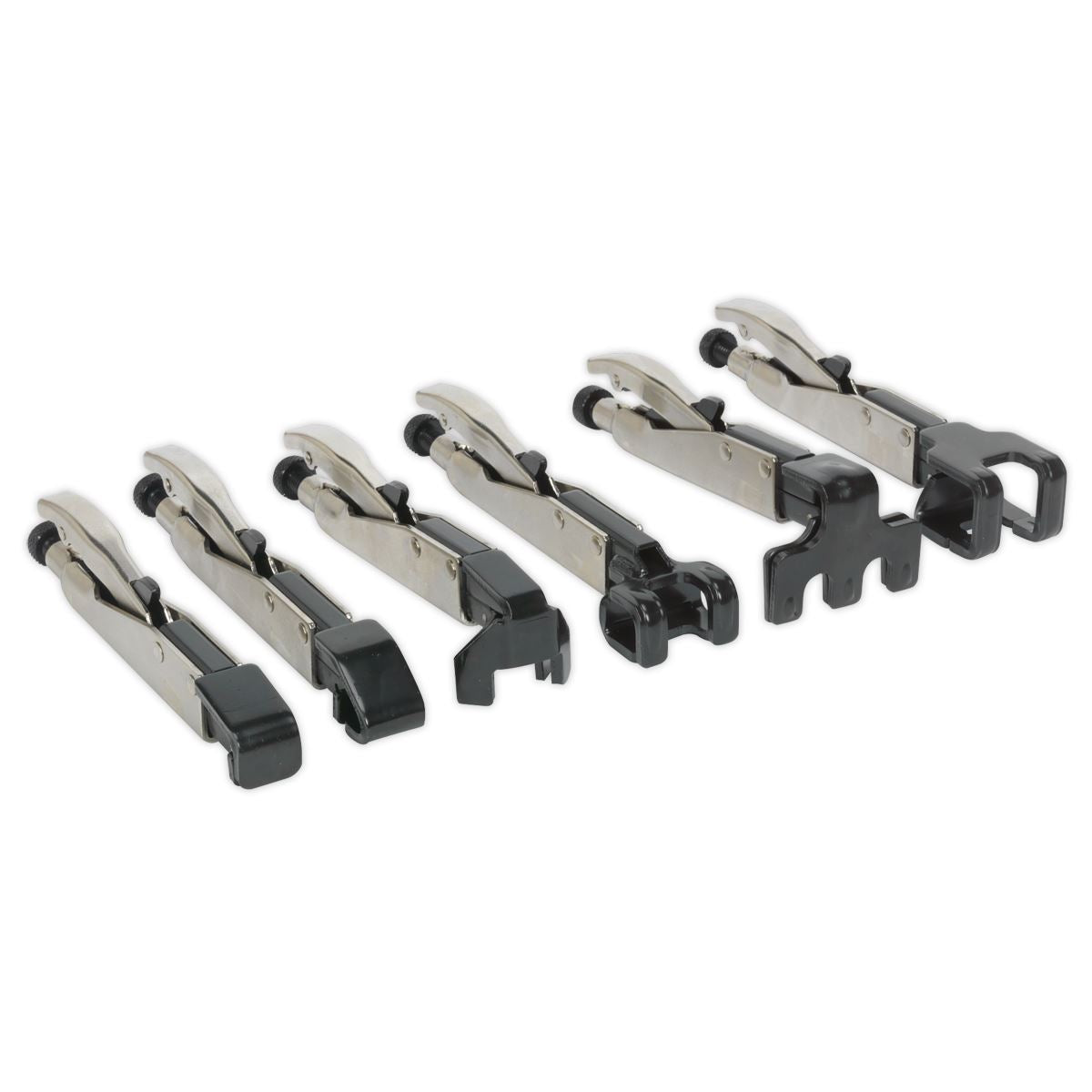 Sealey AK68403 Axial Locking Grip Set 6pc Sealey