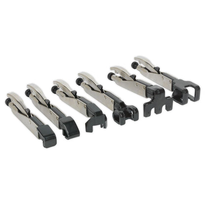 Sealey AK68403 Axial Locking Grip Set 6pc Sealey
