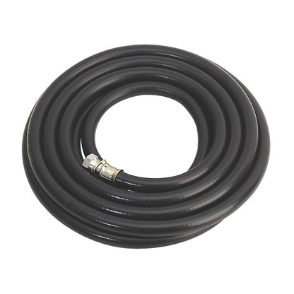 Sealey AH5RX/38 Air Hose 5m x Ø10mm with 1/4"BSP Unions Heavy-Duty Sealey