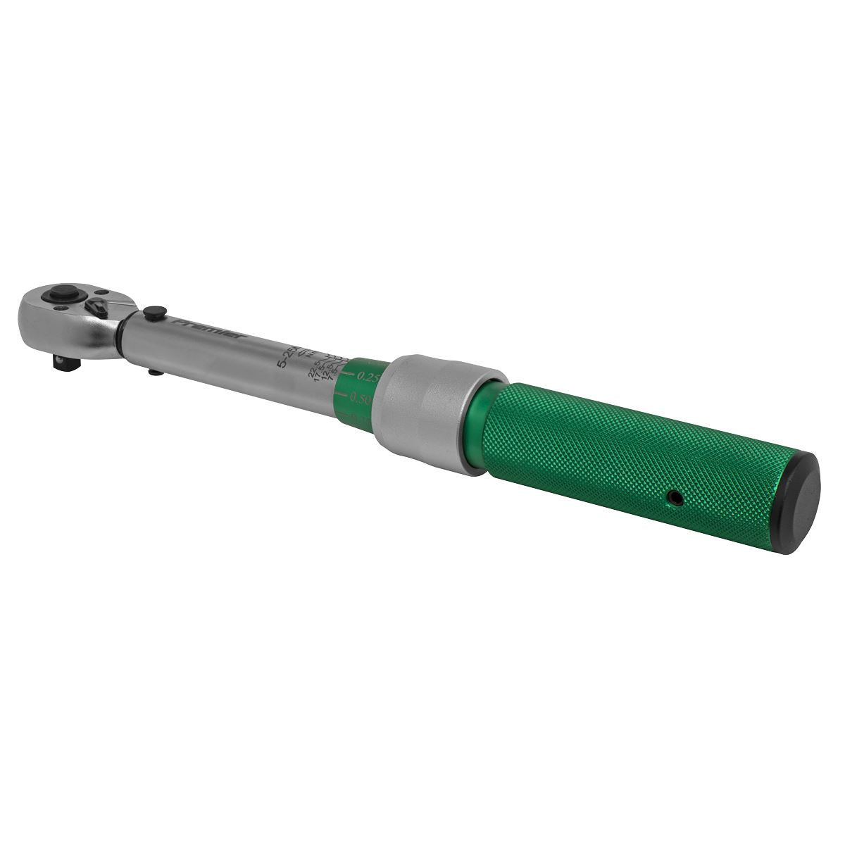 Sealey STW901 Torque Wrench Micrometer Style 1/4"Sq Drive 5-25Nm - Calibrated Sealey