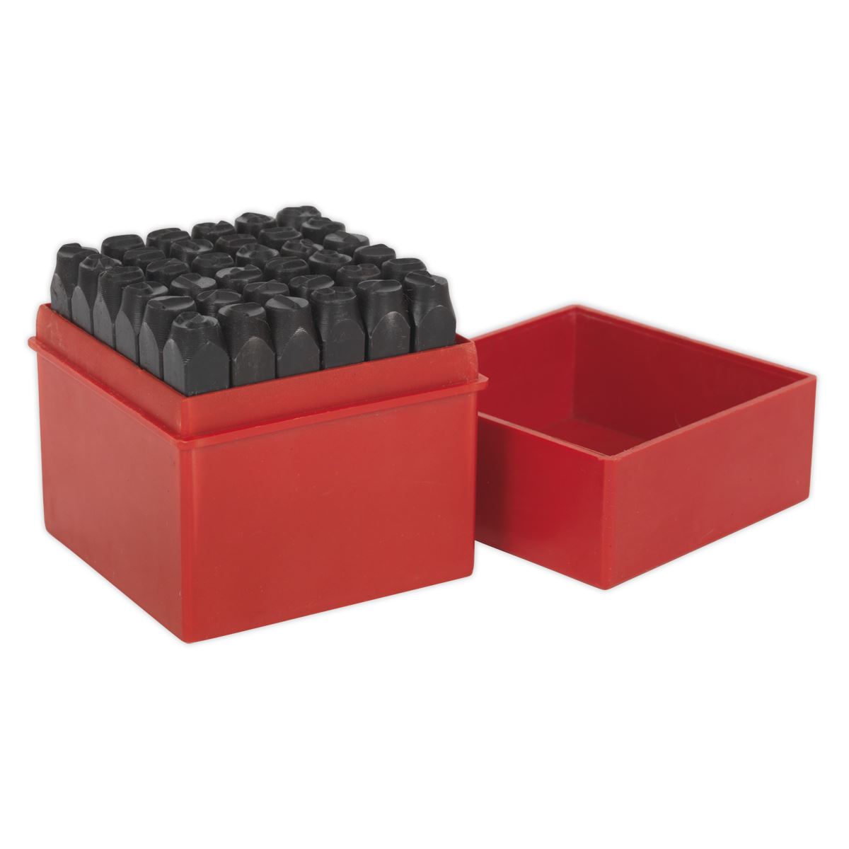 Sealey AK8297 Letter & Number Punch Set 36pc 8mm Sealey