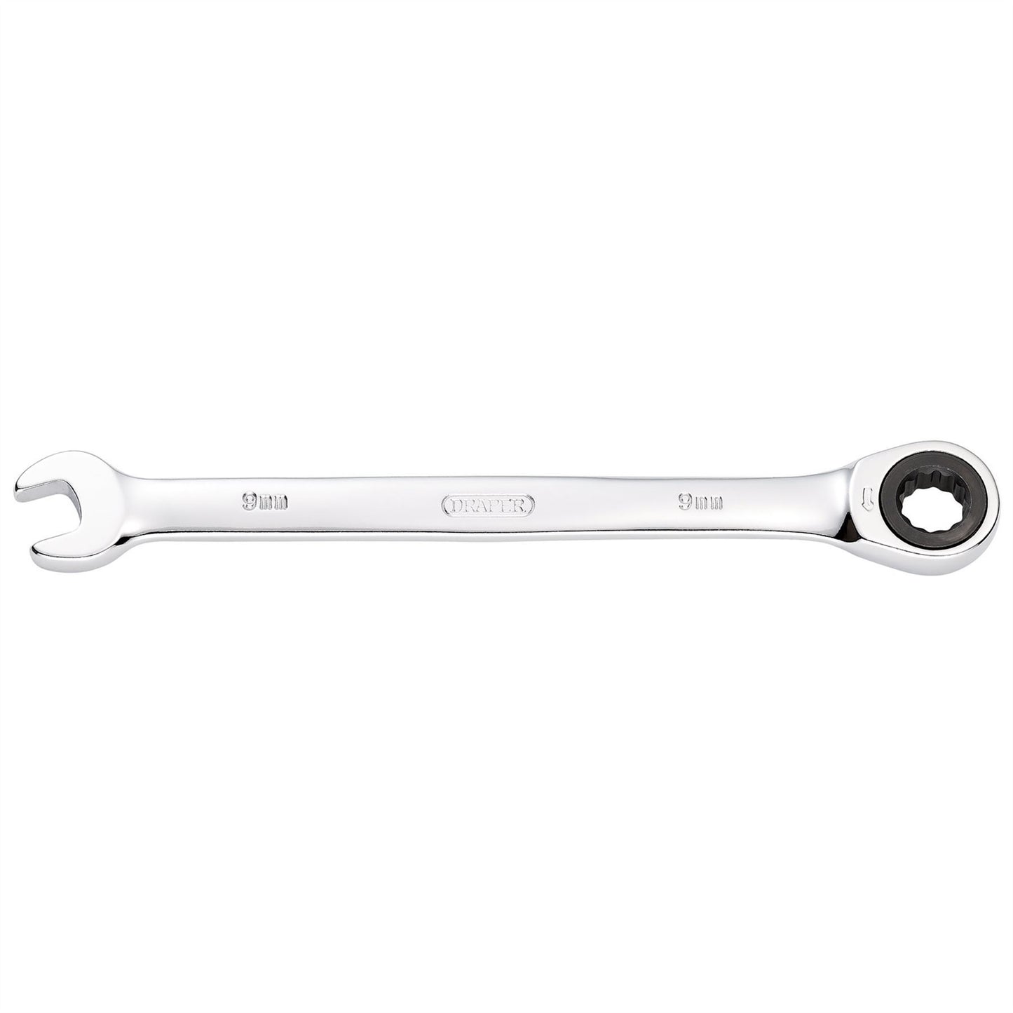 Draper 31006 Metric Ratcheting Combination Spanner 9mm Draper