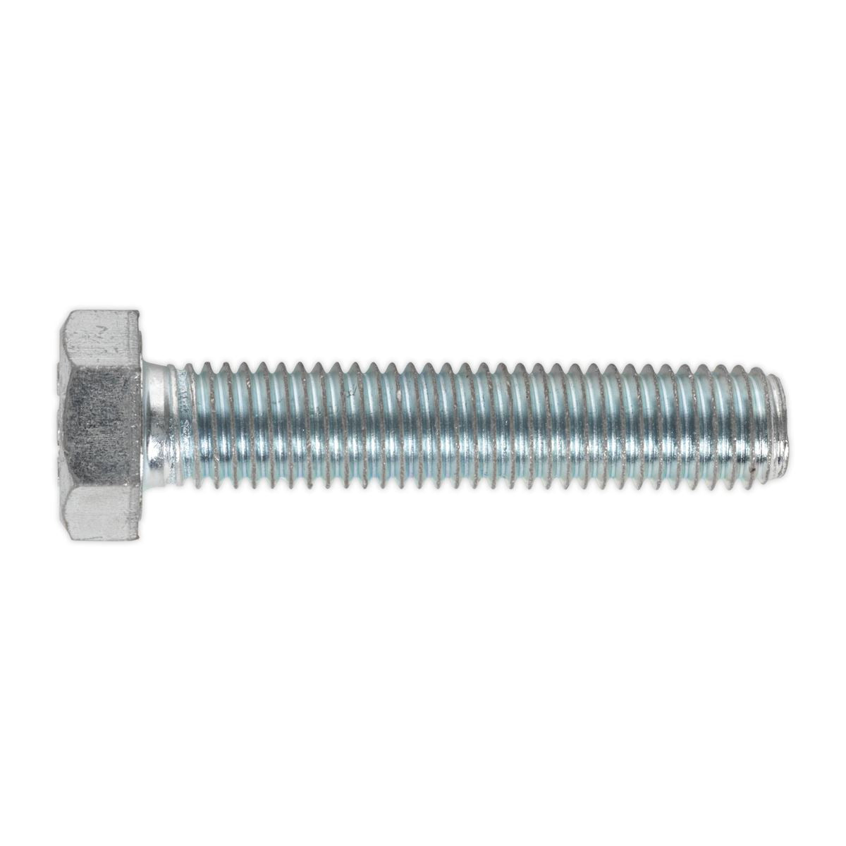 Sealey SS1470 HT Setscrew M14 x 70mm 8.8 Zinc Pack of 10 Sealey