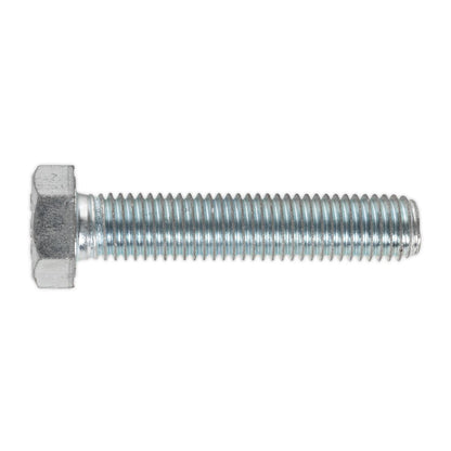 Sealey SS1470 HT Setscrew M14 x 70mm 8.8 Zinc Pack of 10 Sealey