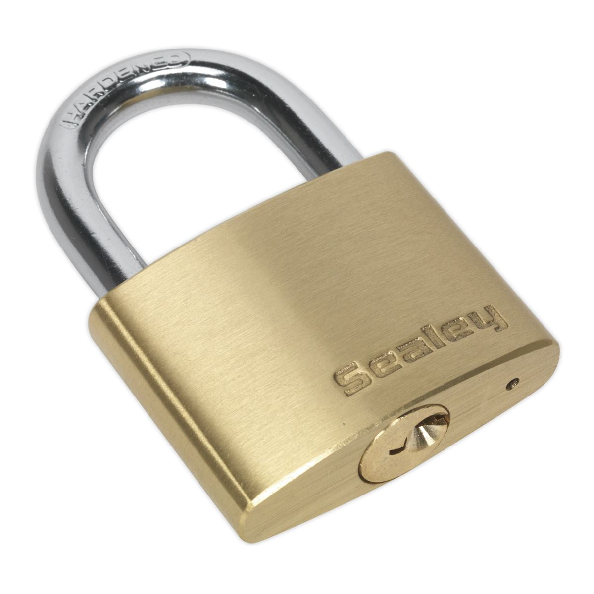 Sealey PL102 Brass Body Padlock 50mm Sealey