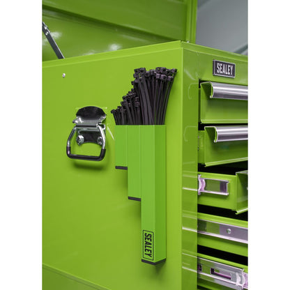 Sealey APCTHHV Magnetic Cable Tie Holder - Hi-Vis Green Sealey