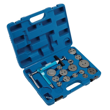 Draper 09443 Pneumatic Brake Caliper Wind-Back Tool Kit 16 Piece Draper