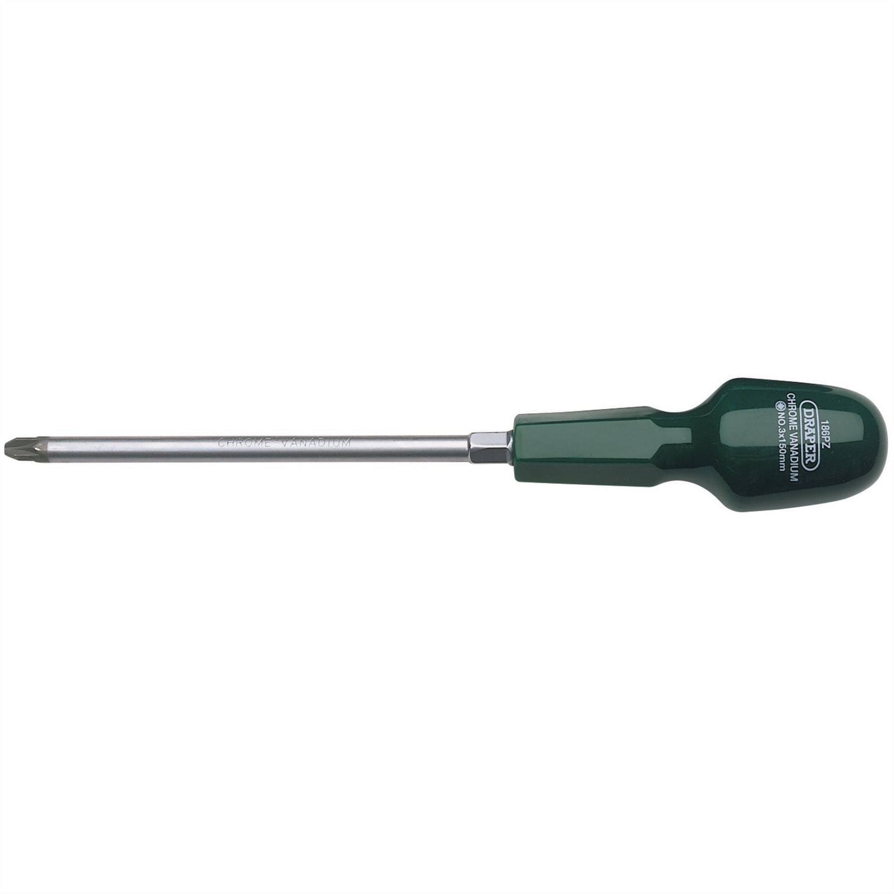 Draper 14088 PZ Type Cabinet Pattern Screwdriver No.3 x 150mm Draper