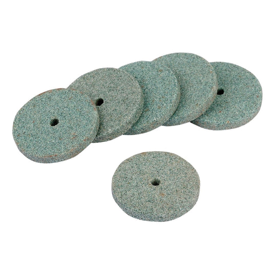 Draper 44455 Tube of 6 22mm 80 Grit Grinding Wheels for 95W Multi-Tool Kit Draper