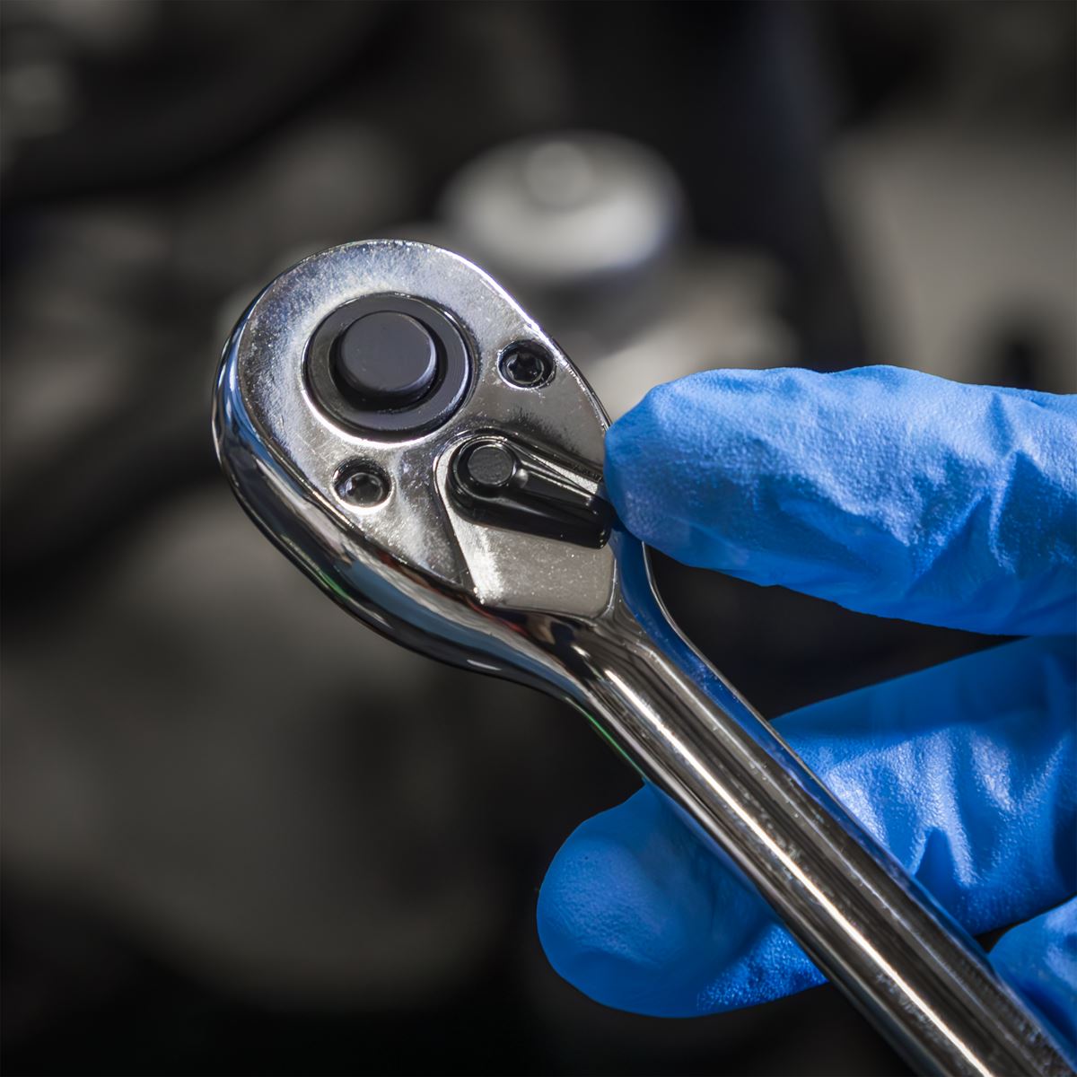 Siegen S01285 Ratchet Wrench Set Extendable 3 Piece 1/4", 3/8", 1/2" Siegen