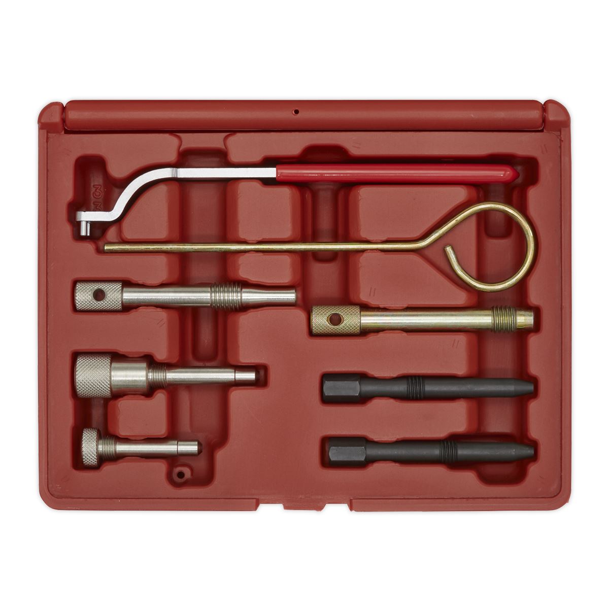 Sealey VSE5056 Diesel Engine Timing Tool Kit - for Chrysler Jeep LDV - 2.5D CRD/2.8D CRD - Belt Drive Sealey