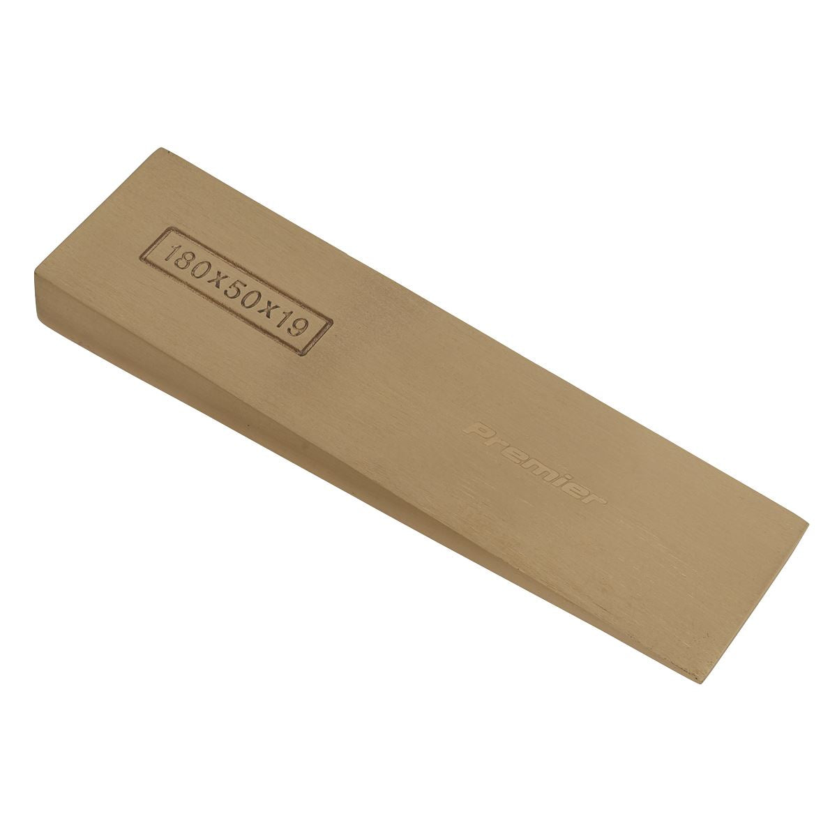 Sealey NS121 Wedge 180 x 50 x 19mm - Non-Sparking Sealey