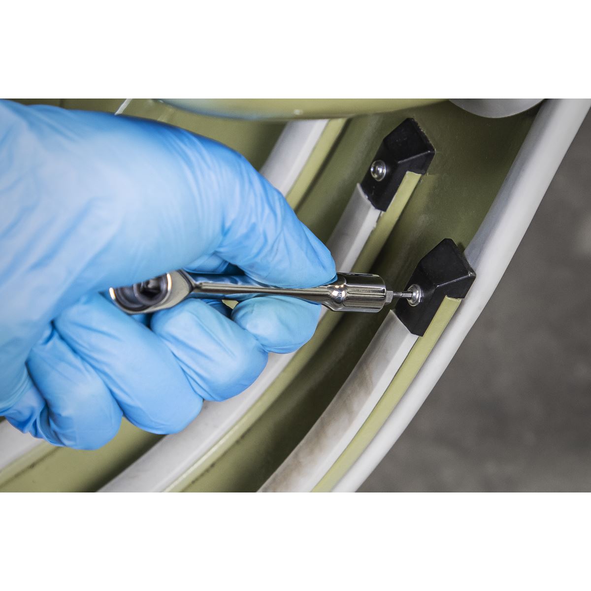 Siegen S01252 Micro Ratchet Bit Driver 1/4"Hex Sealey