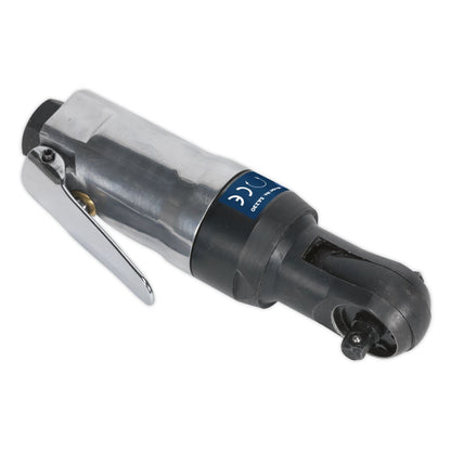 Sealey SA230 Air Ratchet Wrench 1/4"Sq Drive Super Stubby Sealey