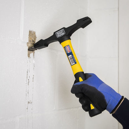 Sealey SR707 Double Ended Scutch Hammer with Fibreglass Handle Sealey