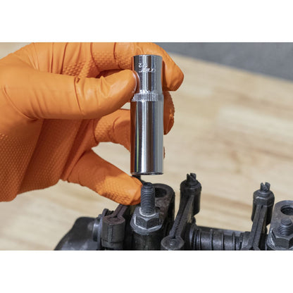 Sealey AK2673 Socket Set 11pc 3/8"Sq Drive 12pt Deep WallDrive® Imperial Sealey