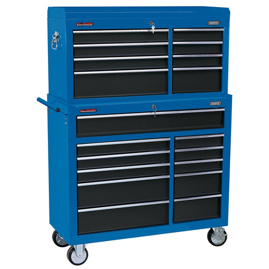 Draper 17764 Combined Roller Cabinet and Tool Chest 19 Drawer 40" Draper